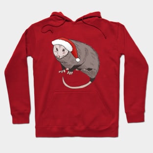 Christmas Possum single Hoodie